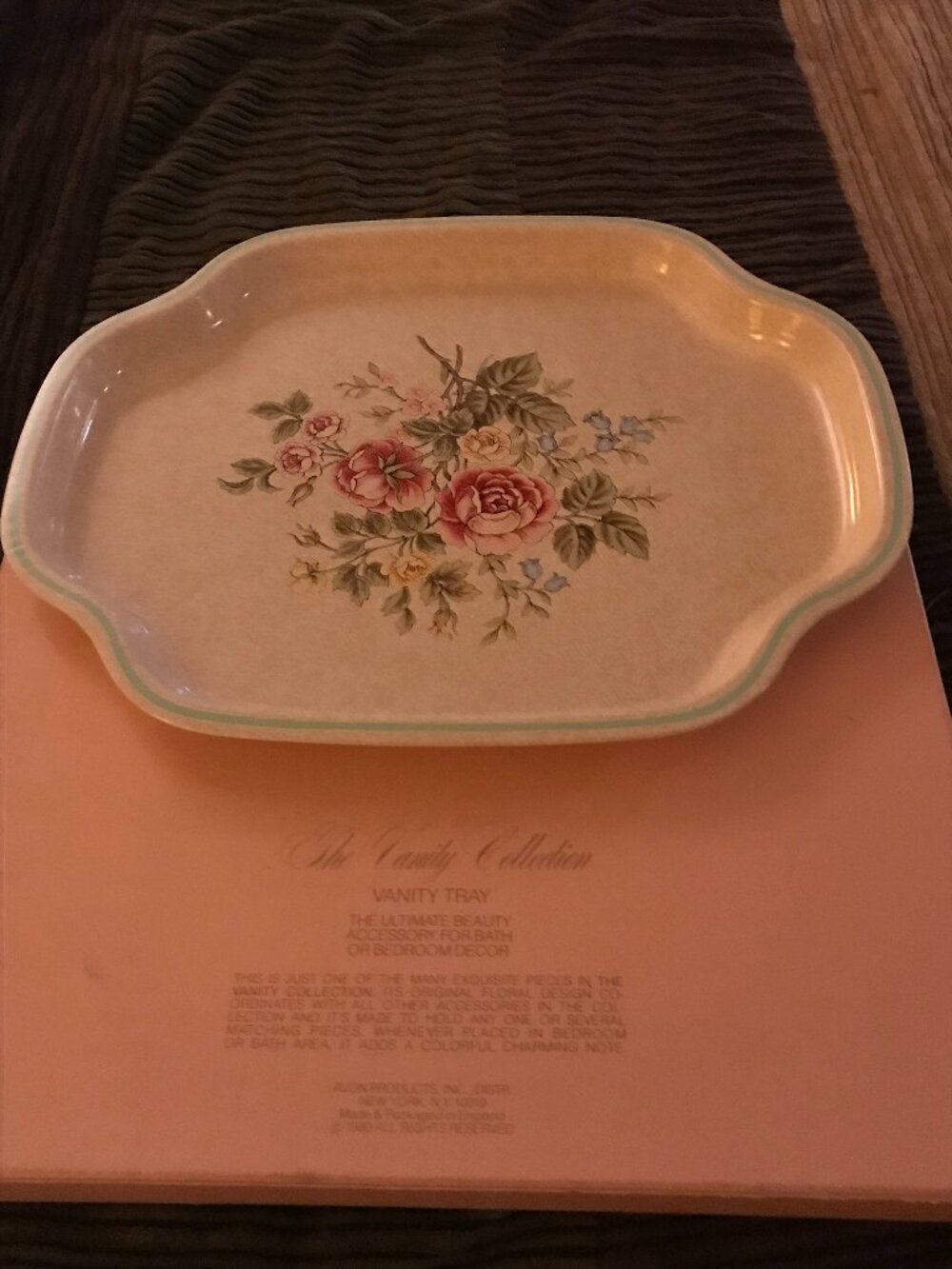 AVON VANITY TRAY COLLECTION